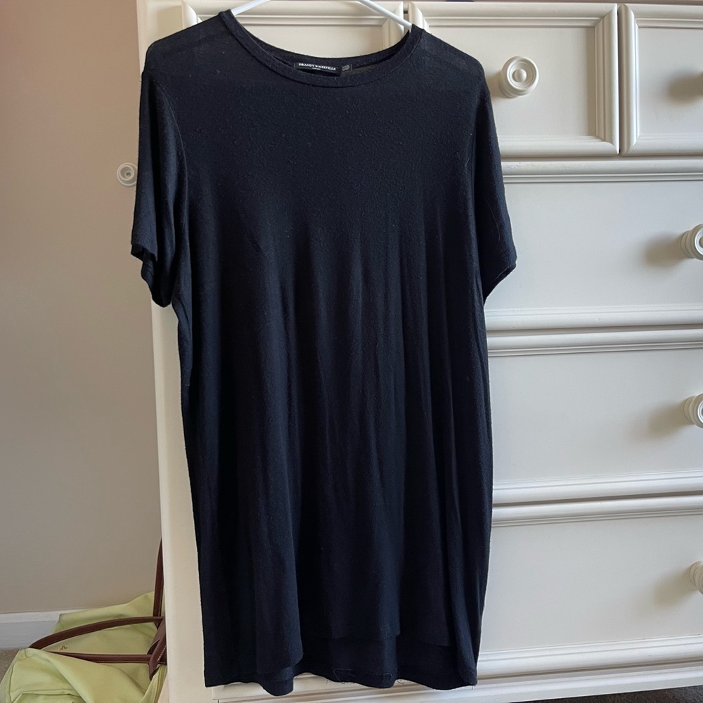 Black Brandy Melville t-shirt dress